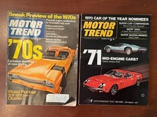 Motor trend magazines for sale  South Lyon