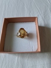 Anello oro topazio usato  Montescudo Monte Colombo