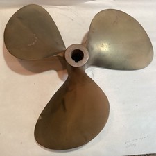 Hélice vintage 16” latão Columbia roda barco navio Chris Craft comprar usado  Enviando para Brazil