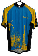 Camiseta masculina APACHE Oil Gas BPMS150 manga curta zíper completo ciclismo M Club VOMax comprar usado  Enviando para Brazil