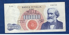 Italia 1000 lire usato  Sassari