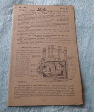 Vintage original lister for sale  ILMINSTER