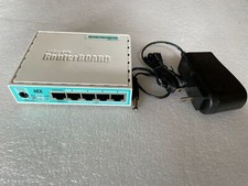 Roteador Gigabit Ethernet MIKroTik RB750Gr3 5 Portas Placa com Fonte de Alimentação comprar usado  Enviando para Brazil