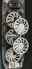 White rgb fans for sale  GREAT YARMOUTH