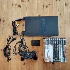 Conjunto de console PlayStation 2 com vários jogos e acessórios, usado pré-proprietário, usado comprar usado  Enviando para Brazil