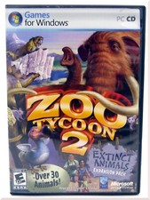 Complete Zoo Tycoon 2: Extinct Animals pacote de expansão PC CD-ROM simulação 2007 comprar usado  Enviando para Brazil