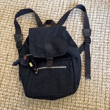 Mochila vintage KIPLING colher média com cordão azul escuro macaco casual muito bom estado usado comprar usado  Enviando para Brazil