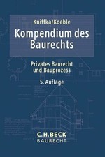 Kompendium baurechts privates gebraucht kaufen  Stuttgart