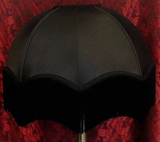 Black parachute lampshades for sale  BOLTON