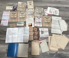 Cartões de Caderno vintage CARTAS DE FAMÍLIA Anúncios Bilhetes Fotográficos Sedutores e Mais Efêmera comprar usado  Enviando para Brazil