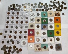 GRANDE LOTE DE MOEDAS ESTRANGEIRAS - Mais de 100 moedas - Alguns bronze de vários países, usado comprar usado  Enviando para Brazil