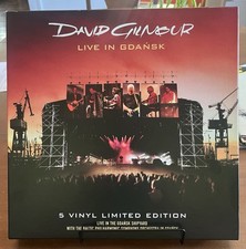 David Gilmour Live In Gdansk 5 Lp Box Set Unplayed 2008 Pink Floyd US Press comprar usado  Enviando para Brazil