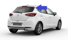 DB5J-519B1 MOLDURA TRASERA DERECHA, COVER TRUNK REAR RIGHT MAZDA 2 DJ 2014-UP comprar usado  Enviando para Brazil
