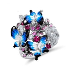 Niedlicher zirkonia butterfly gebraucht kaufen  Altendorf