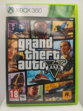 Grand Theft Auto 5 GTA 5 Xbox 360 Microsoft Con Mappa, używany na sprzedaż  Wysyłka do Poland