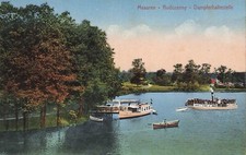 Dampferhaltestelle IN Mazury Rudczanny East Prussia Postcard Ak na sprzedaż Dampferhaltestelle IN Mazury Rudczanny East Prussia Postcard Ak na sprzedaż  Wysyłka do Poland