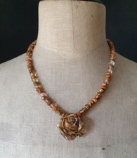 Collana gioiello pietre usato  Ragusa