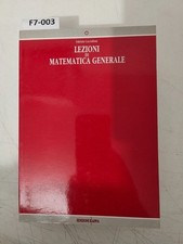Lezioni matematica generale usato  Carpi