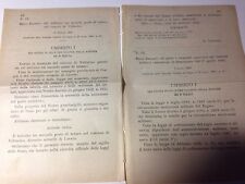 Regi decreti 1892 usato  Italia
