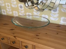 Glass bathroom sink for sale  SWINDON