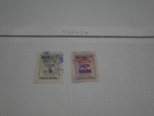 Monaco lot timbres d'occasion  Grièges