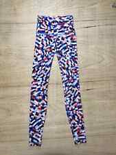 Leggings Lululemon Wunder Under Yoga capoeira mosaico colorido cintura alta 4 comprar usado  Enviando para Brazil
