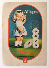 Pubblicita furga allegra usato  Ferrara