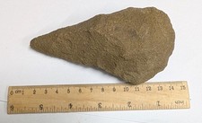 Machado de mão de pedra paleolítico ACHEULEAN 300.000 anos HOMO ERECTUS homem (#F7206) comprar usado  Enviando para Brazil