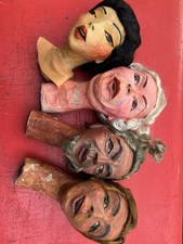 Marionette puppet heads for sale  BRIDGNORTH