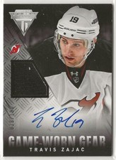 Autógrafos Panini Titanium Game Worn Gear 2013-14 #GATZ Travis Zajac 038/100 comprar usado  Enviando para Brazil