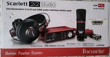 Focusrite MOSC0020 Scarlett 2i2 Studio 2ª geração áudio USB (sem fones de ouvido) comprar usado  Enviando para Brazil