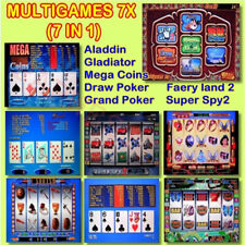 Jogo de cassino PCB jogo de slot tabuleiro 7X jogos de pôquer para kits de máquinas de jogo Jamma comprar usado  Enviando para Brazil