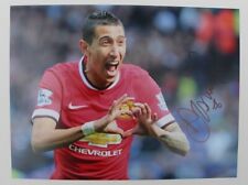 Foto de comemoração do gol do Manchester United assinada por Angel Di Maria 2014-15 + certificado de autenticidade comprar usado  Enviando para Brazil
