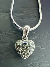 Swarovski heart pendant for sale  KENDAL