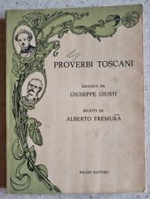 Proverbi toscani raccolti usato  Firenze