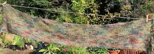 Handknitted scarf multicoloure for sale  SEVENOAKS