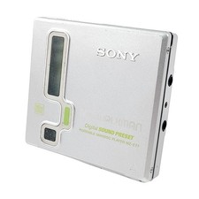 Usado, Sony MZ-E77 MiniDisc Player Prata - Funcional Testado MD Player comprar usado  Enviando para Brazil