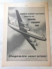 1957 aircraft advert for sale  BRIGHTON