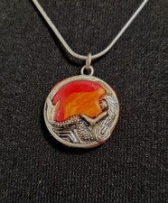 Mermaid unusual pendant for sale  SALFORD
