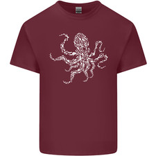 Camiseta Top Camiseta Algodón Buceo Pulpo Buceo Cthulhu Kraken Para Hombres segunda mano  Embacar hacia Mexico