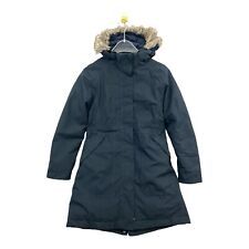 The North Face Jacke Parka Mantel Damen M Blau Kapuze Daunen Polyester gebraucht kaufen  Hamburg