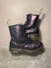 Martens boots plum for sale  GRAVESEND