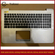 PARA ASUS X555L A555Q VM510L W519L X554L K555l teclado prata apoio para as mãos concha C comprar usado  Enviando para Brazil