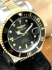 Relógio masculino Invicta 36973 Pro Diver automático mostrador preto dois tons aço 44mm, usado comprar usado  Enviando para Brazil