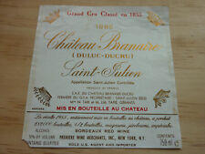 étiquette vin chateau d'occasion  Quimperlé