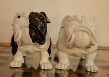 Scultura statuetta bulldog usato  Roma