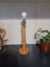 Turned wood candlestick for sale Turned wood candlestick for sale  MANSFIELD