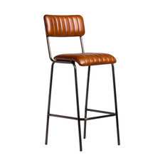 Leather bar stool for sale  HYDE