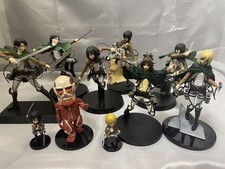 Conjunto com 10 bonecos Attack On Titan, usado comprar usado  Enviando para Brazil