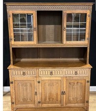 Oak dresser glazed for sale  DERBY